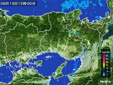 2016年06月19日の兵庫県の雨雲レーダー