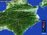 2016年06月19日の徳島県の雨雲レーダー