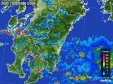 2016年06月19日の宮崎県の雨雲レーダー