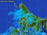 2016年06月20日の道北の雨雲レーダー