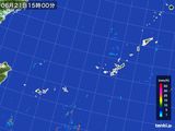 2016年06月21日の沖縄地方の雨雲レーダー