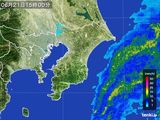 2016年06月21日の千葉県の雨雲レーダー