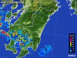 2016年06月21日の宮崎県の雨雲レーダー