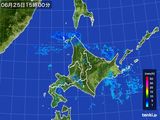 雨雲レーダー(2016年06月25日)