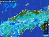 雨雲レーダー(2016年06月25日)