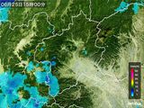 雨雲レーダー(2016年06月25日)