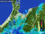 雨雲レーダー(2016年06月25日)