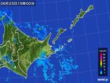 雨雲レーダー(2016年06月25日)