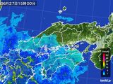 2016年06月27日の中国地方の雨雲レーダー