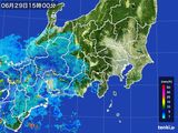 雨雲レーダー(2016年06月29日)
