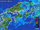 雨雲レーダー(2016年06月29日)