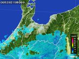 雨雲レーダー(2016年06月29日)