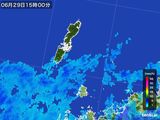 2016年06月29日の長崎県(壱岐・対馬)の雨雲レーダー