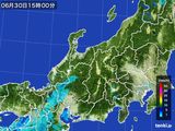 雨雲レーダー(2016年06月30日)
