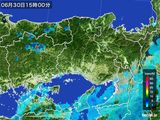 2016年06月30日の兵庫県の雨雲レーダー