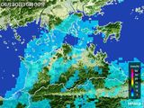 2016年06月30日の香川県の雨雲レーダー