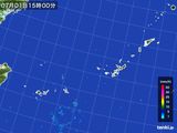 雨雲レーダー(2016年07月01日)