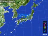 2016年07月04日の雨雲レーダー