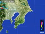 2016年07月04日の千葉県の雨雲レーダー