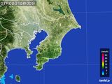 2016年07月08日の千葉県の雨雲レーダー