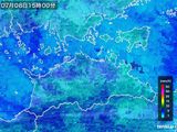 雨雲レーダー(2016年07月08日)
