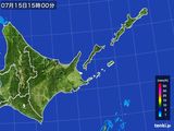 雨雲レーダー(2016年07月15日)