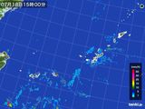 雨雲レーダー(2016年07月18日)