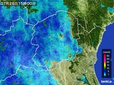 雨雲レーダー(2016年07月26日)