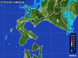 雨雲レーダー(2016年07月29日)