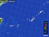 2016年08月01日の沖縄地方の雨雲レーダー