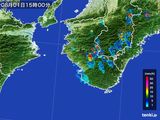 2016年08月01日の和歌山県の雨雲レーダー