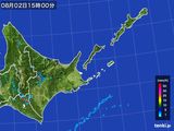 2016年08月02日の道東の雨雲レーダー