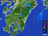 雨雲レーダー(2016年08月02日)