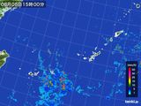 2016年08月05日の沖縄地方の雨雲レーダー