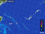 2016年08月12日の沖縄地方の雨雲レーダー