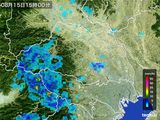 雨雲レーダー(2016年08月15日)