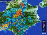 雨雲レーダー(2016年08月16日)