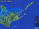 雨雲レーダー(2016年08月20日)