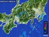 雨雲レーダー(2016年08月24日)