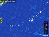 2016年08月25日の沖縄地方の雨雲レーダー