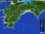 雨雲レーダー(2016年08月25日)