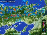 2016年08月26日の兵庫県の雨雲レーダー