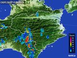 雨雲レーダー(2016年08月26日)