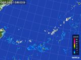 2016年08月28日の沖縄地方の雨雲レーダー