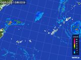 2016年09月02日の沖縄地方の雨雲レーダー