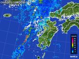 雨雲レーダー(2016年09月02日)