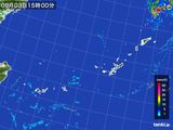 2016年09月03日の沖縄地方の雨雲レーダー