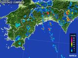 雨雲レーダー(2016年09月04日)