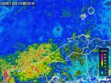 雨雲レーダー(2016年09月12日)