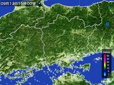 雨雲レーダー(2016年09月13日)